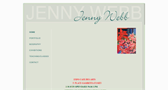 Desktop Screenshot of jennywebb.com